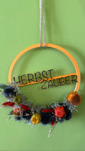 Herbstkranz – Dekokranz mit Trockenblumen