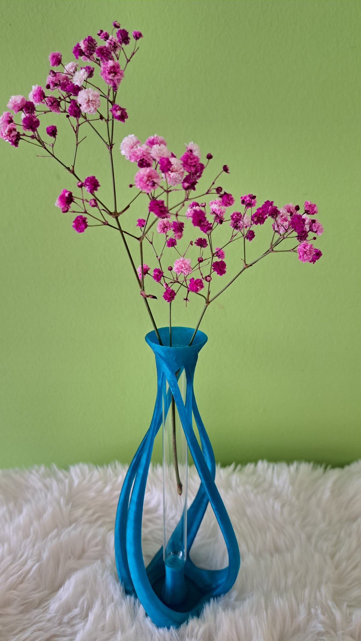 Aurora Vase - Designvase mit Reagenzglas