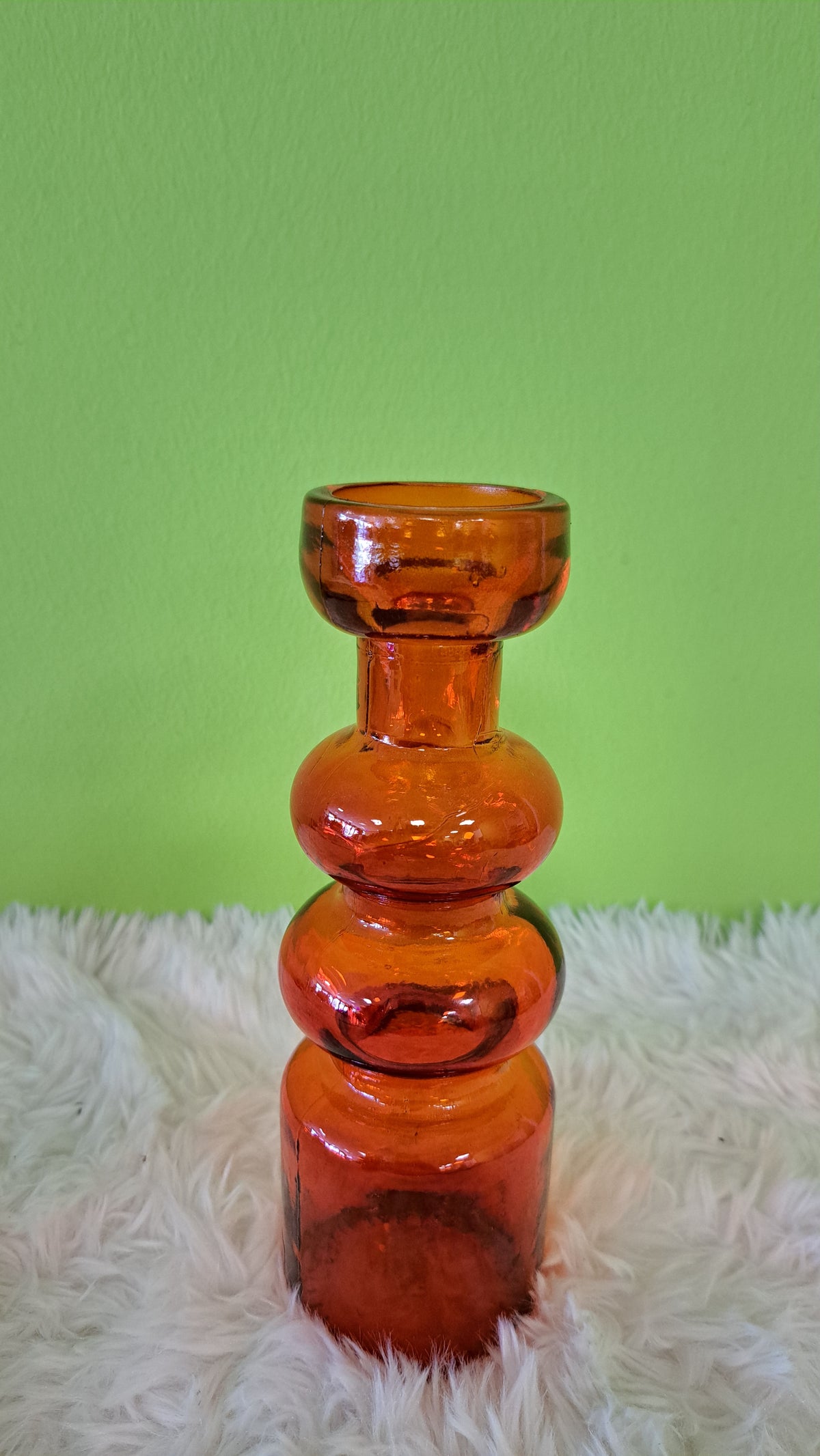 Glasvase Bubble - Designvase in kräftigenFarben